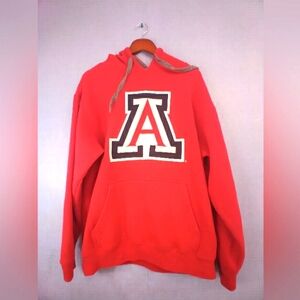University of Arizona Red Pullover Hoodie Classic Logo College Sweatshirt‎
